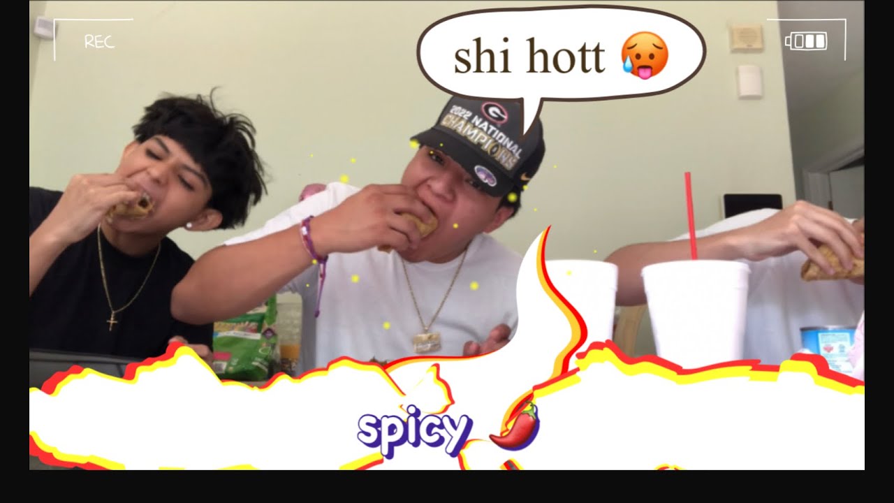 Eating the spiciest tacos mukbang