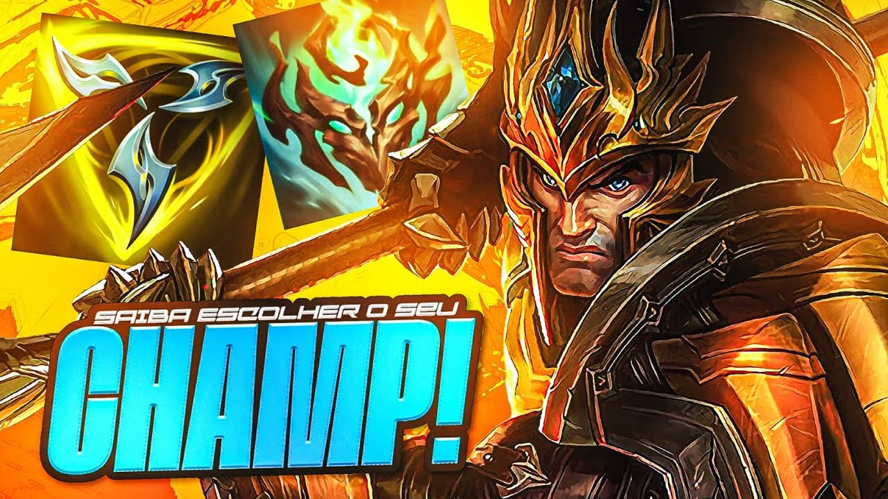 SABER ESCOLHER O SEU CAMPEÃO FAZ MUITA DIFERENÇA PRA VENCER A PARTIDA!! - LoL Wild Rift
