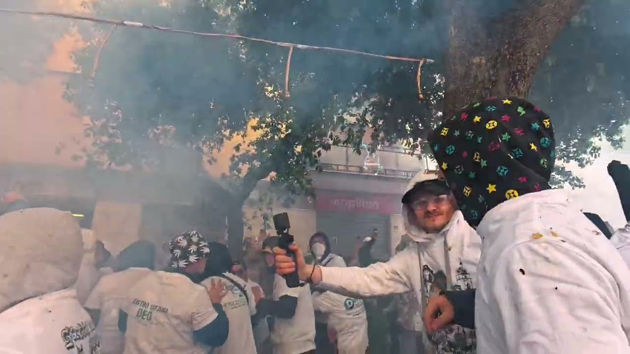 Piazza Incoronazione San Severo(FG)  -  Batteria alla Bolognese eseguita dalla Nuova Pirodaunia