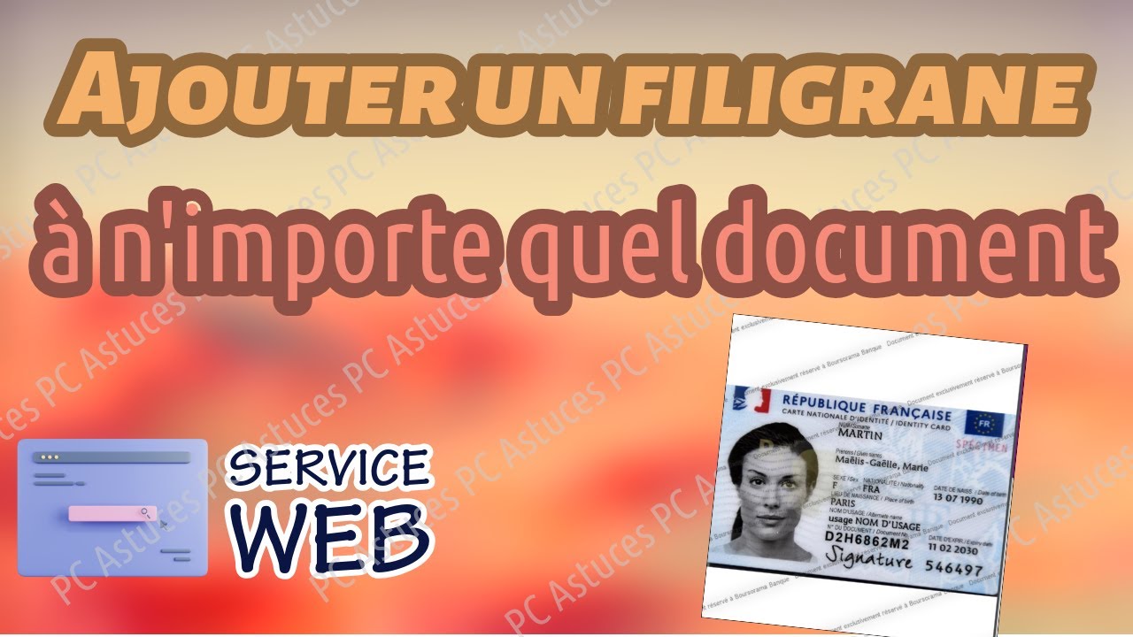 Ajouter un filigrane &agrave; n'importe quel document