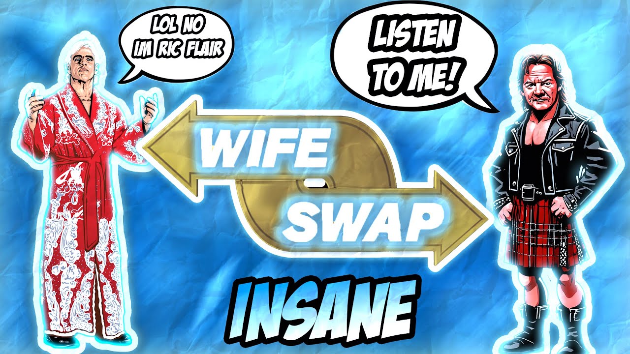 RIC FLAIR AND RODDY PIPER ON WIFE SWAP WAS... INTERESTING