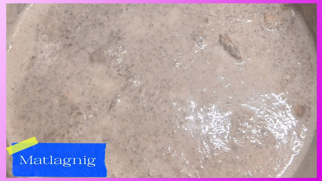 Matlagnings video - Champinjonsoppa.