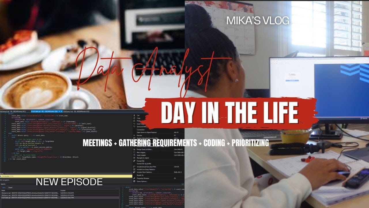 A Realistic Day in the Life of a Data Analyst | Meetings, Requirements, Coding, & Dog Walks