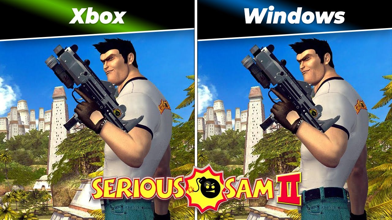 Serious Sam 2 (2005) Xbox vs Windows [Graphics Comparison]