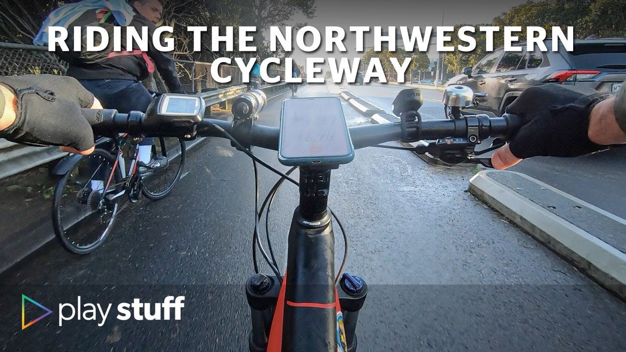 Auckland's Northwestern Cycleway from Viaduct to Westgate | Real time ride-along | Stuff.co.nz