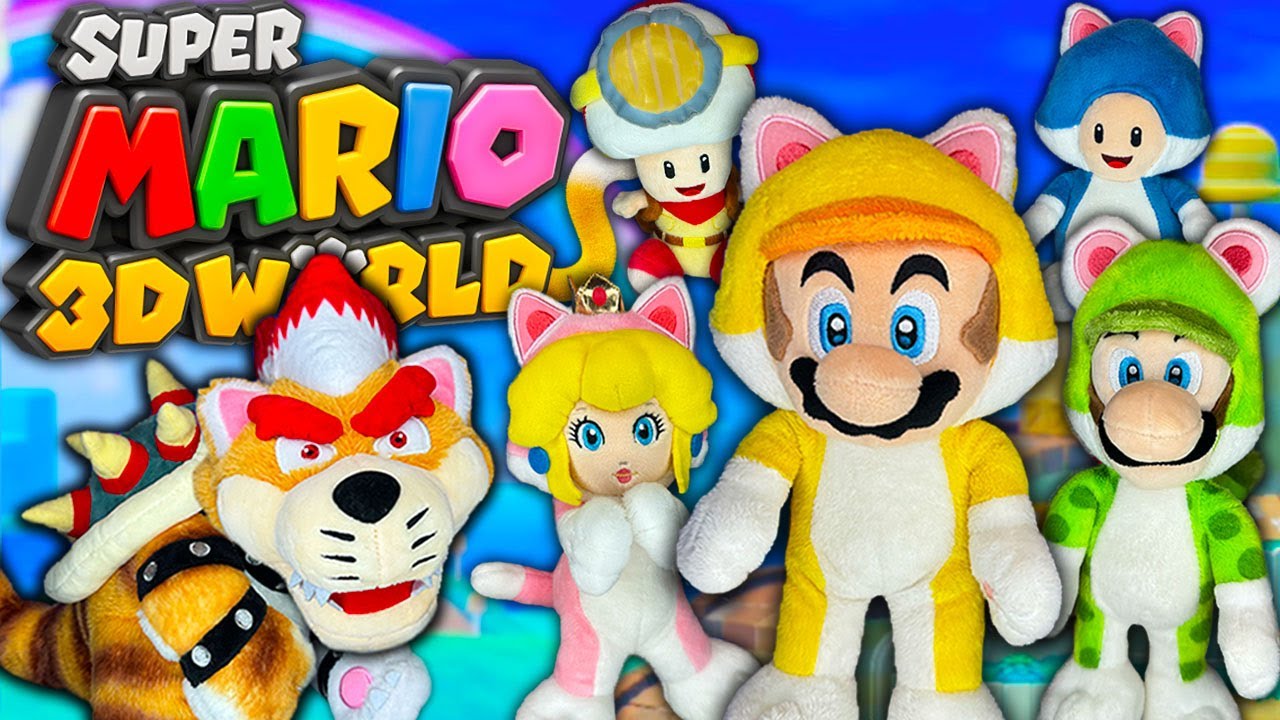 Super Mario 3D World Plush! - Super Mario Richie