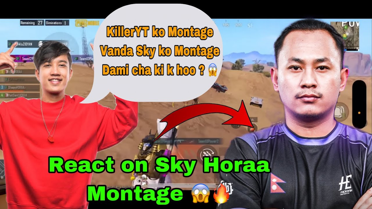 Mr hyozu react on sky horaa Monatge !! #anshyt #horaaesports #sky #cr7horaa