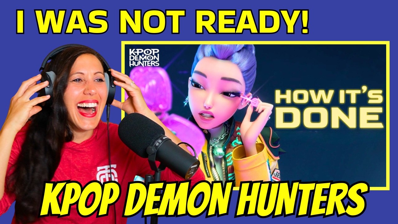 Первая реакция терапевта на KPOP DEMON HUNTERS — как это делается #kpopdemonhunters