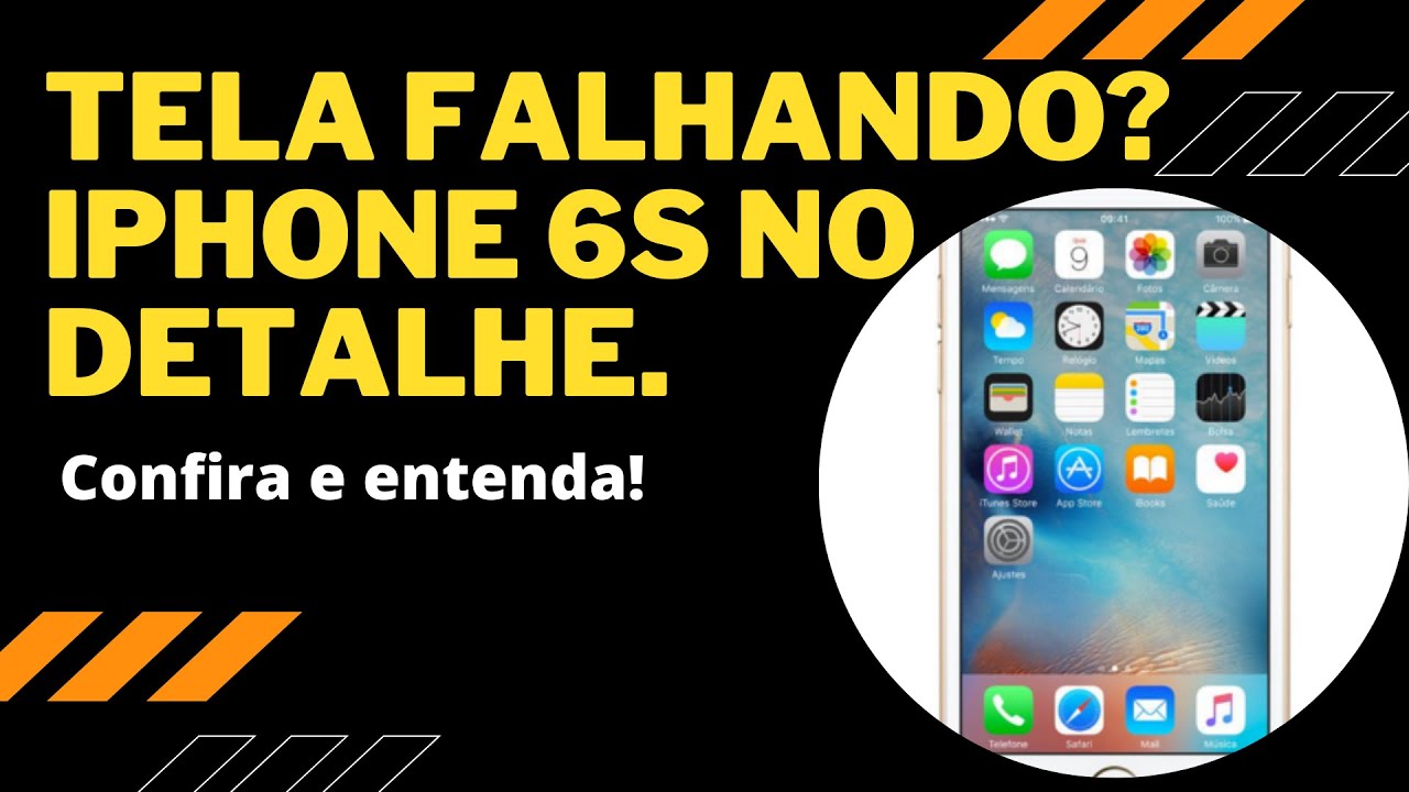 Detalhes troca tela iphone6S