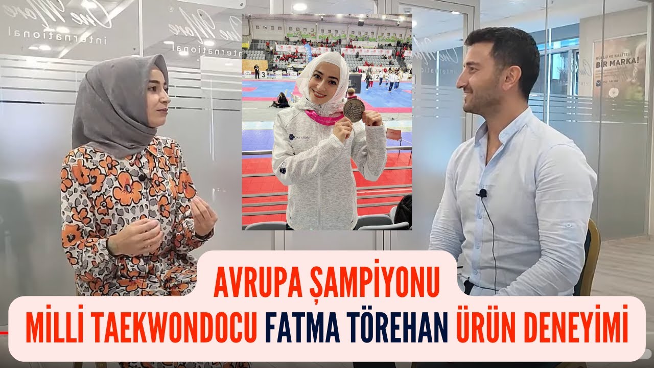 Avrupa Şampiyonu Milli Taekwondocu FATMA TÖREHAN’ın One More ile Tanışma Hikayesi ve Ürün Deneyimi!