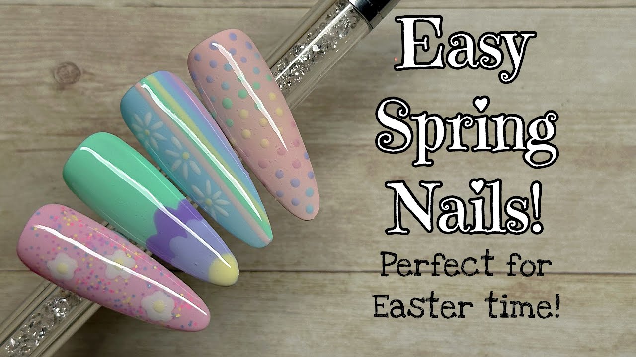 Easy Spring Nail Art | Madam Glam