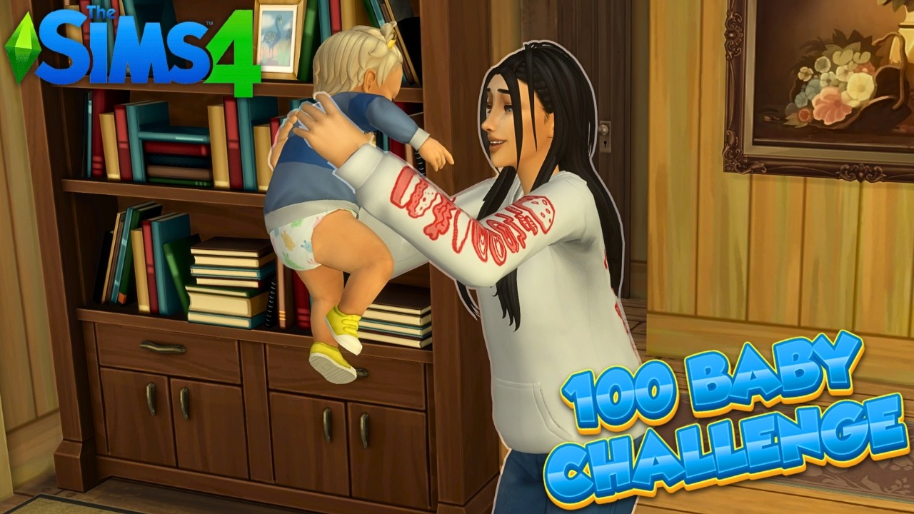 ПОЛНЫЙ ДОМ ДЕТЕЙ в 100 детей THE SIMS 4 (57 детей) I Серия #102