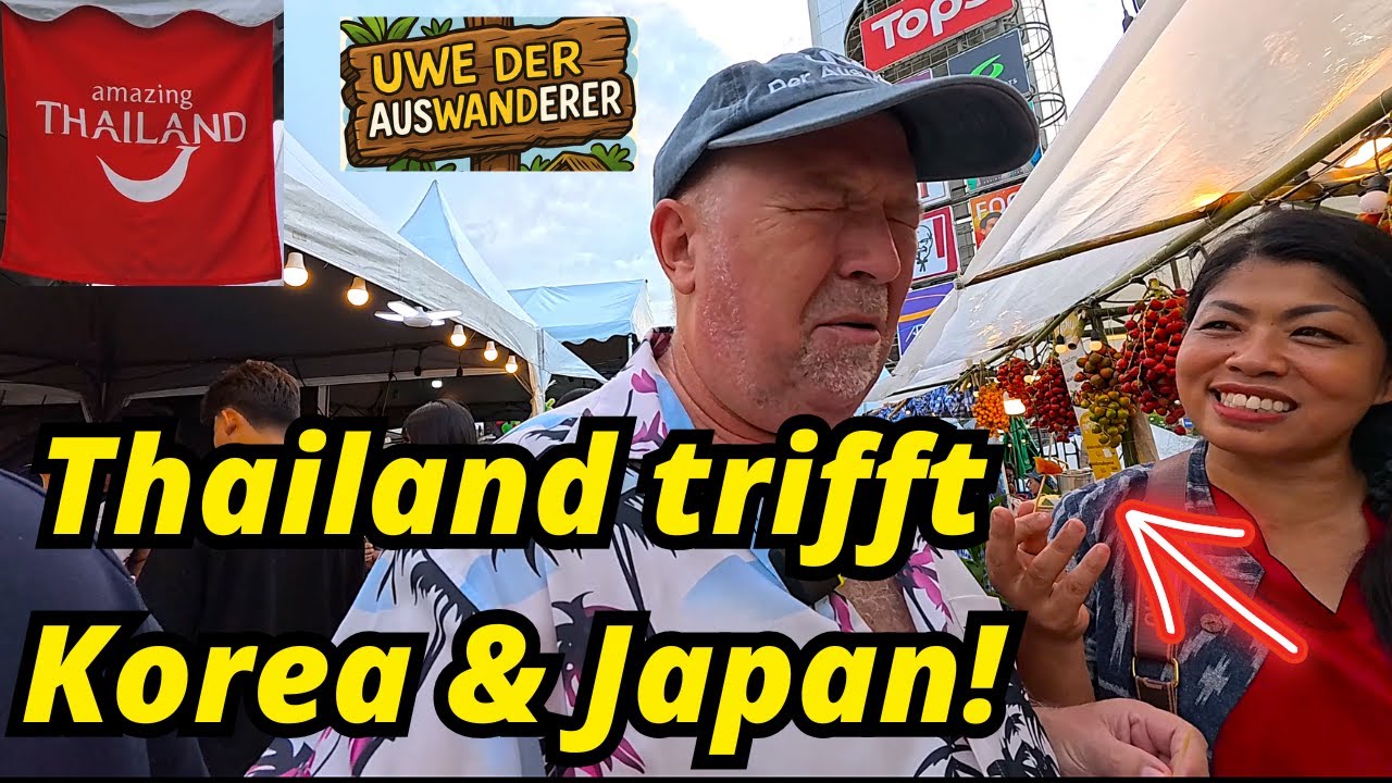 Thai Schlemmermarkt am Robinson. Unglaublich laut – aber mega lecker! Street Food in Thailand