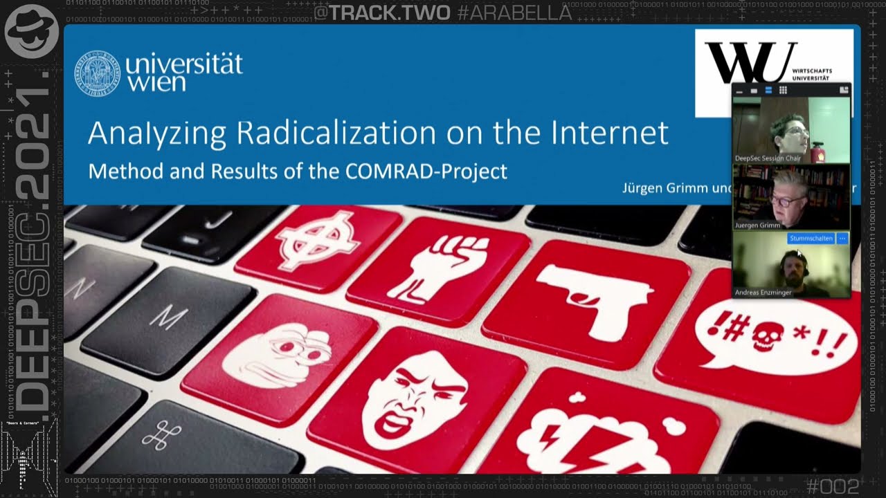DS21 - Enzminger, Grimm - Analyzing Radicalization on the Internet