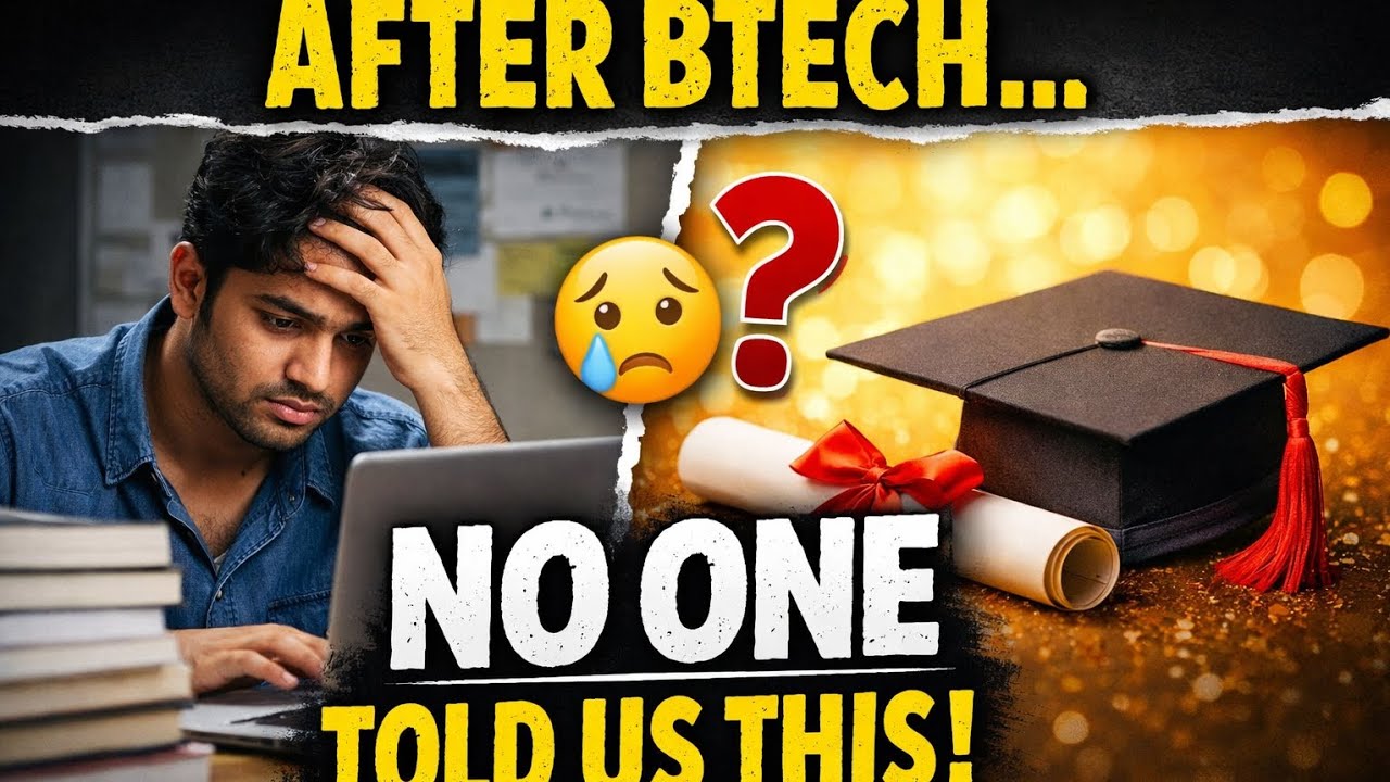 The Truth About Life After BTech (No One Talks About This)