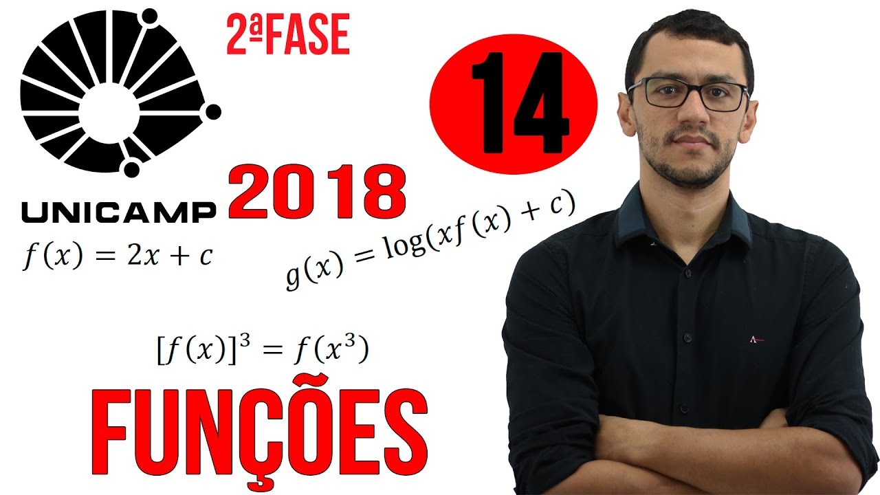 UNICAMP 2018 | Questão 14 | Segunda Fase Matemática | Funções