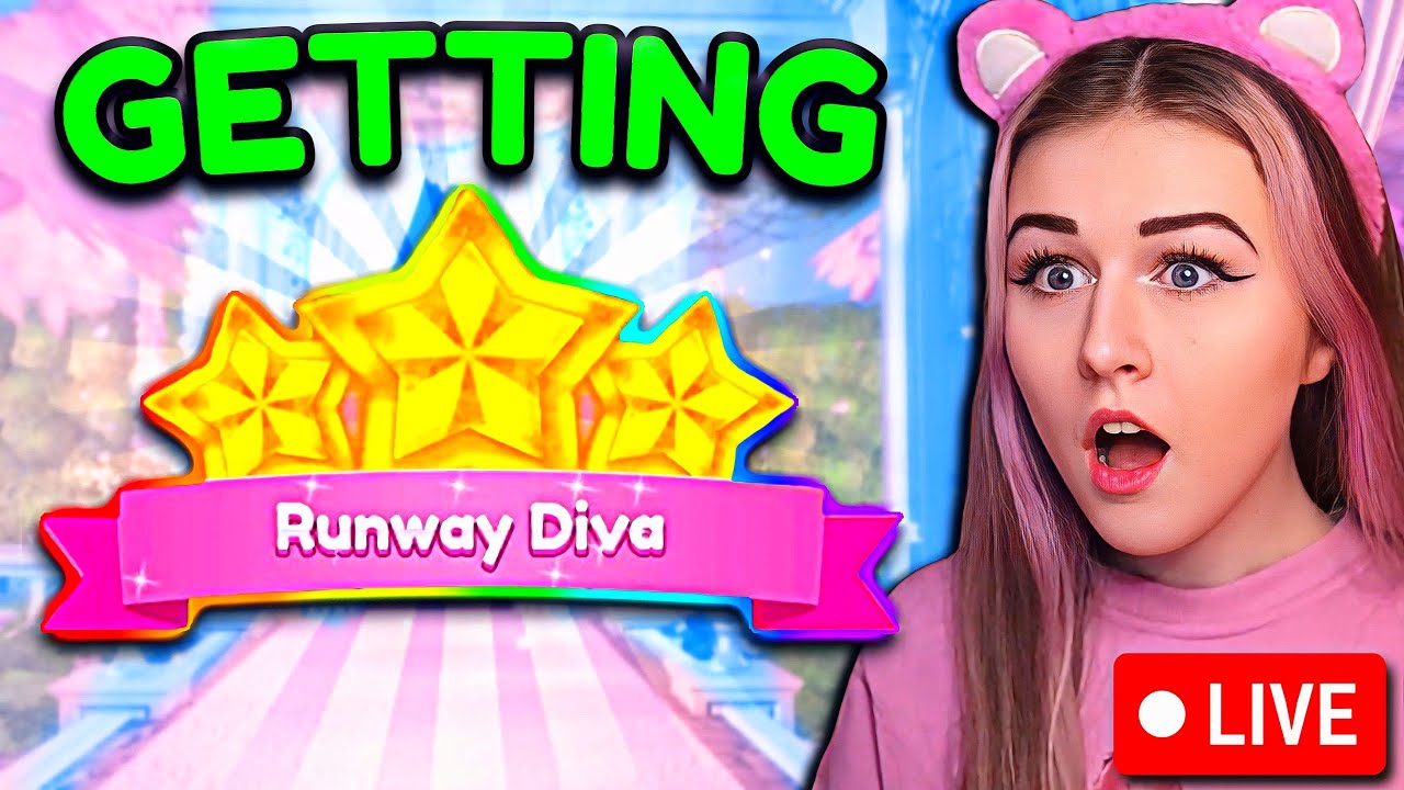 Trying To RANK UP To RUNWAY DIVA (WEEK 3) On My ALT ACCOUNT In DRESS TO IMPRESS! | ROBLOX Live