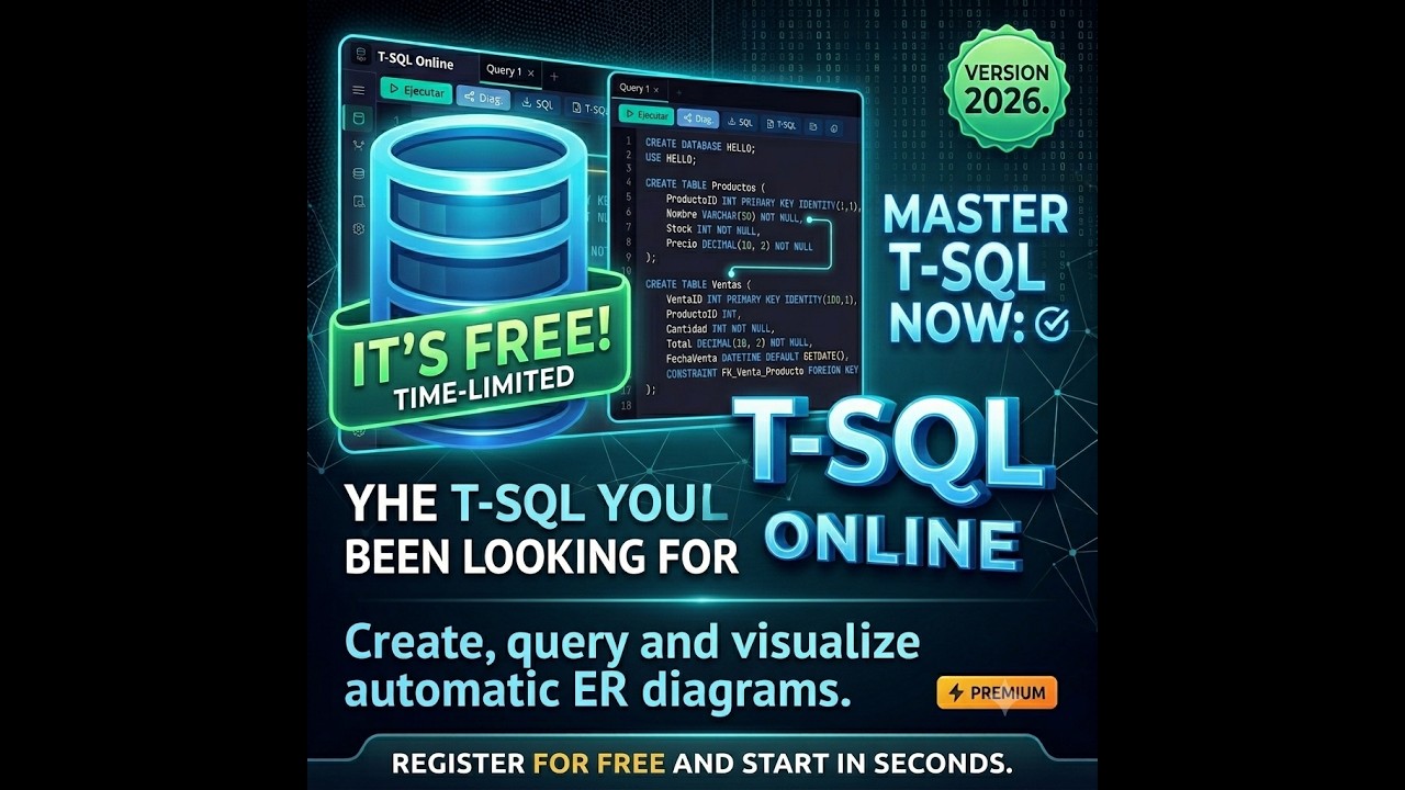 How to Practice SQL Server ONLINE Without Installing Anything (Free)