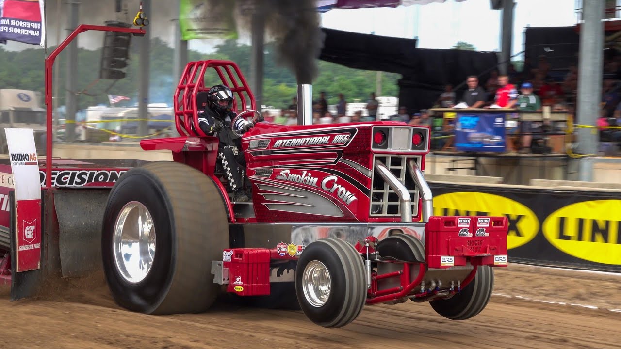Tractor Pull 2021 Super Farms Elkhart County Fair Pull. Goshen Indiana. Pro Pulling League.