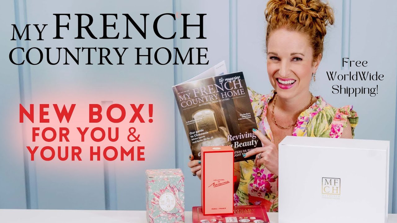 *NEW* My French Country Home Box n. 29 | feat. Marin Montagut | French Subscription Box