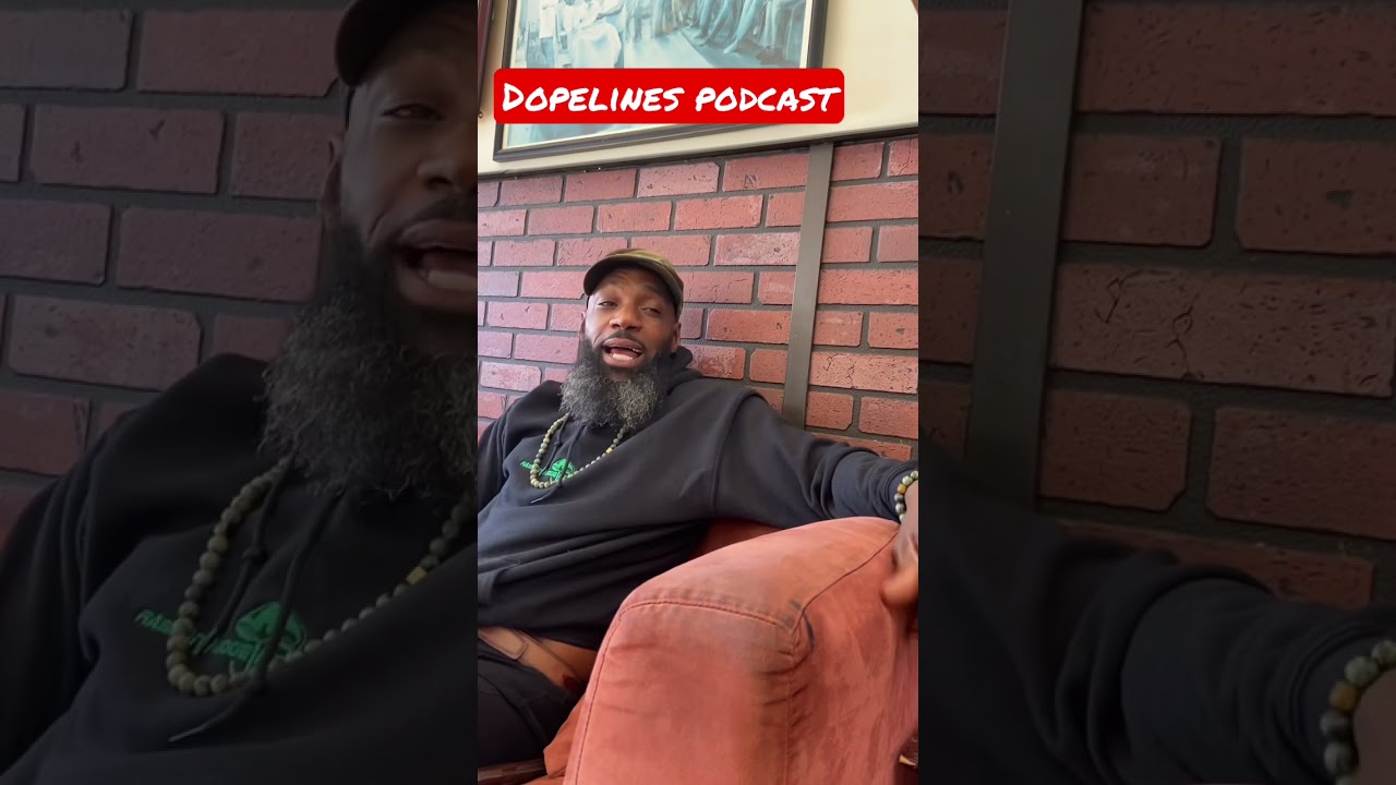 Dr rasean hodge live on the #Dopelines #podcast #weedtalk #hiphop #culture #drugs #legalizeit #hemp