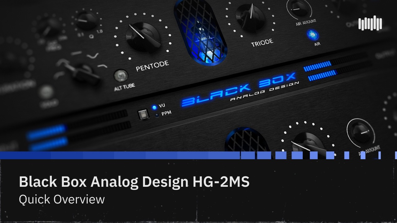 Black Box Analog Design HG-2MS - Quick Overview | Plugin Alliance