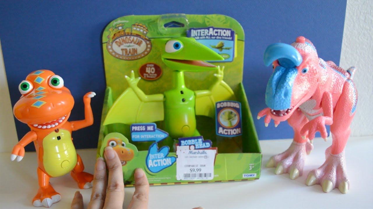 Dinosaur Train toys InterAction Tiny Pteranodon interactive toy videos for children dino collection