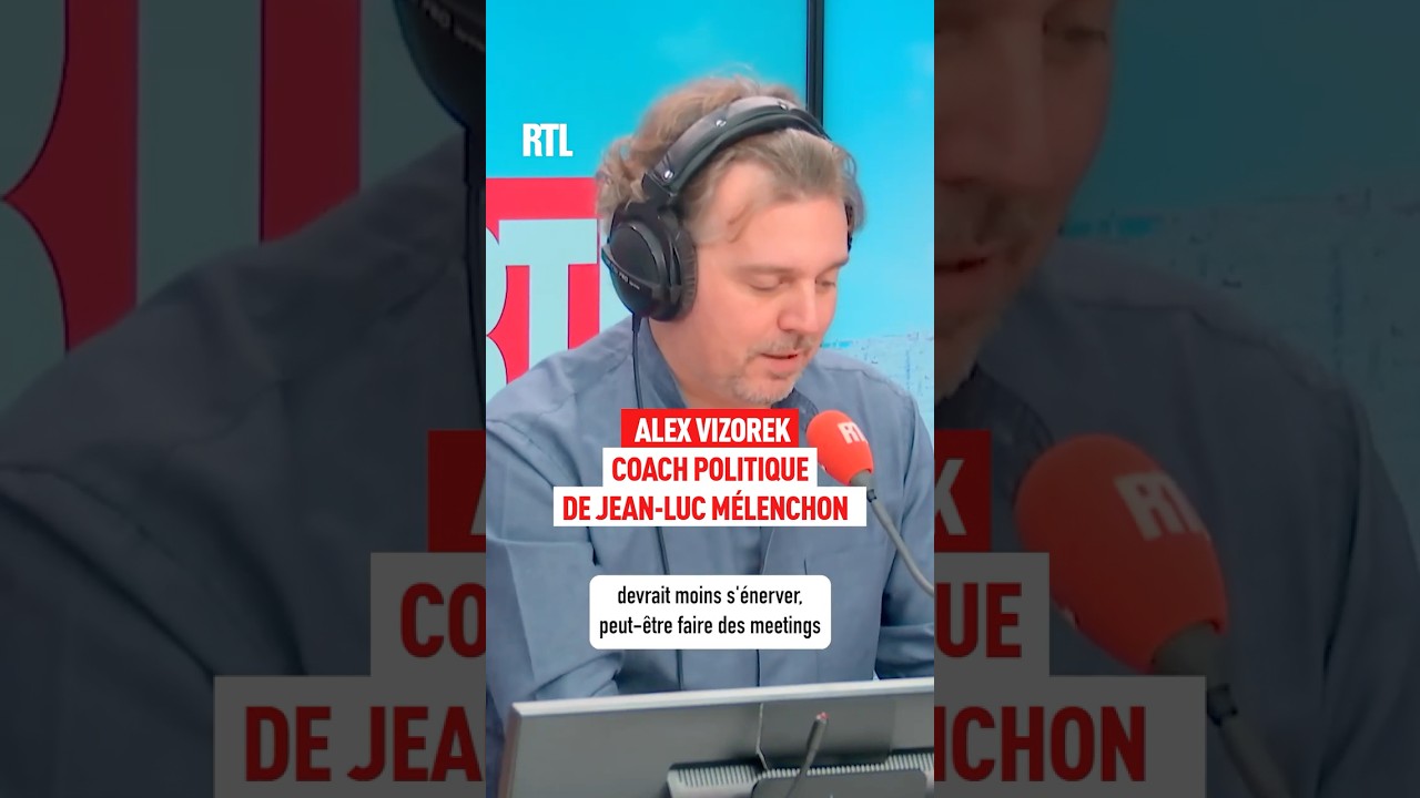 Alex Vizorek coach politique de Jean-Luc M&eacute;lenchon 🤣