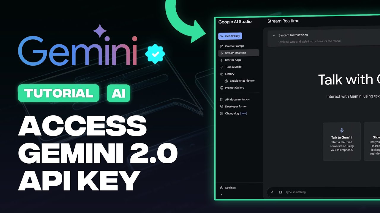 How to Get Gemini 2.0 Flash API Key (Tutorial)