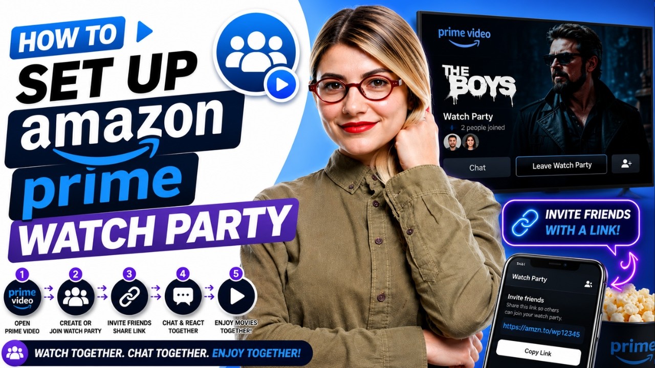 Как настроить совместный просмотр в Amazon Prime