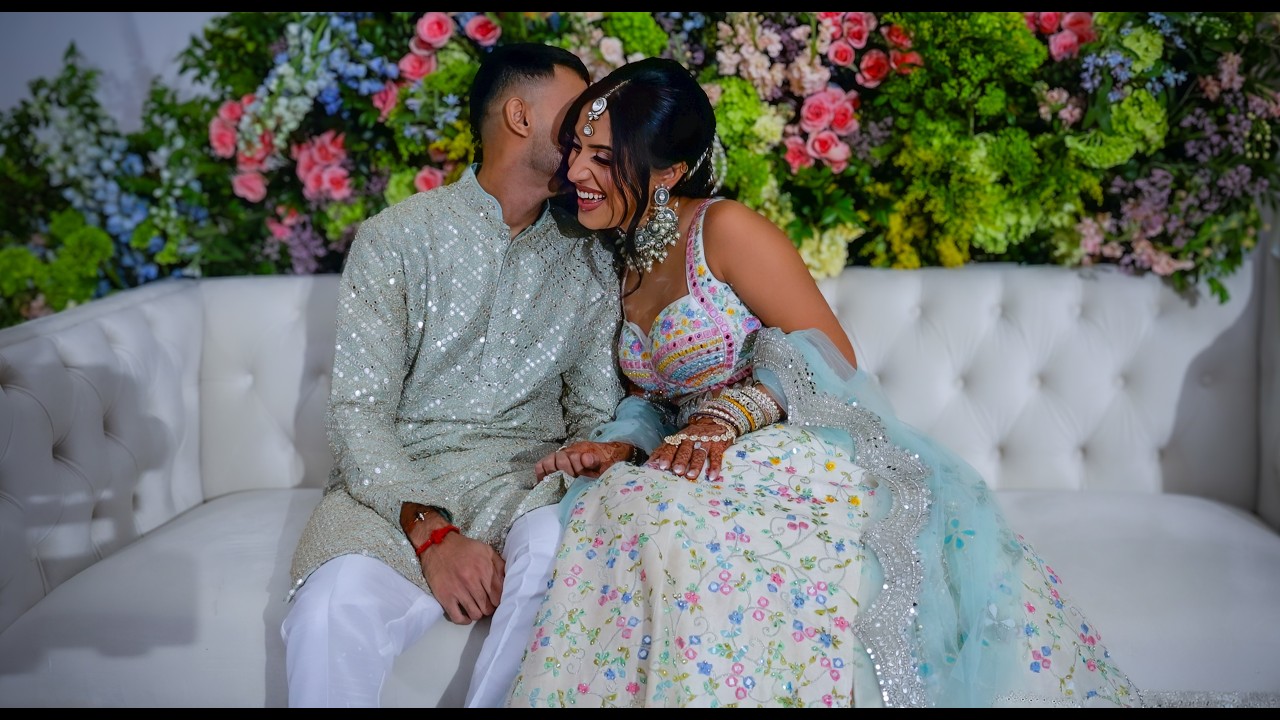 Ishanti & Vishal’s Stunning Wedding Highlight | Modern Luxury at The Glass Venue Miami