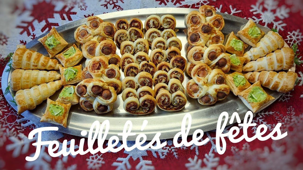 FEUİLLETÉS APERO POUR LES FÊTES, HYPER ORIGINAUX