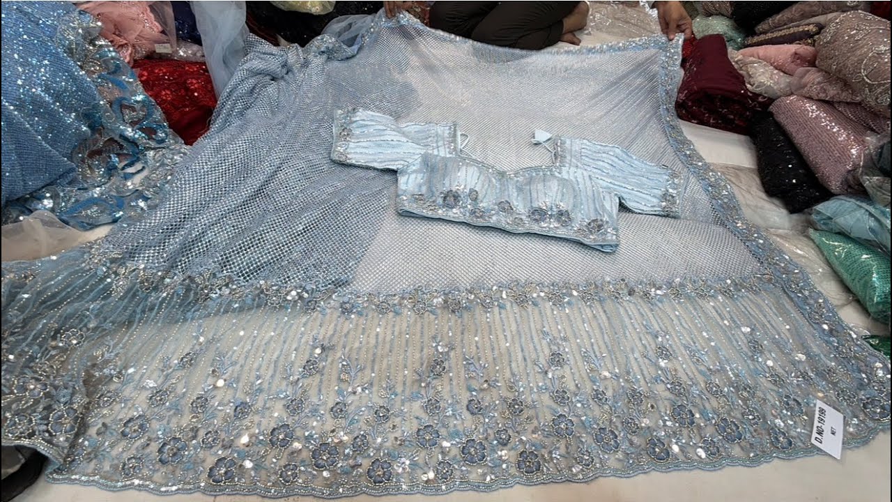 chickpet Bangalore wholesale designer sarees & ready to wear sarees||Single saree courier available 