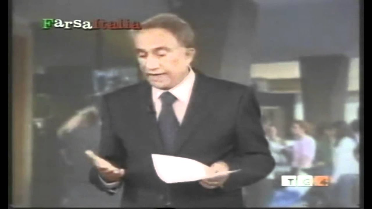 YTP: Il prof. Testo disturba durante un servizio del TG4