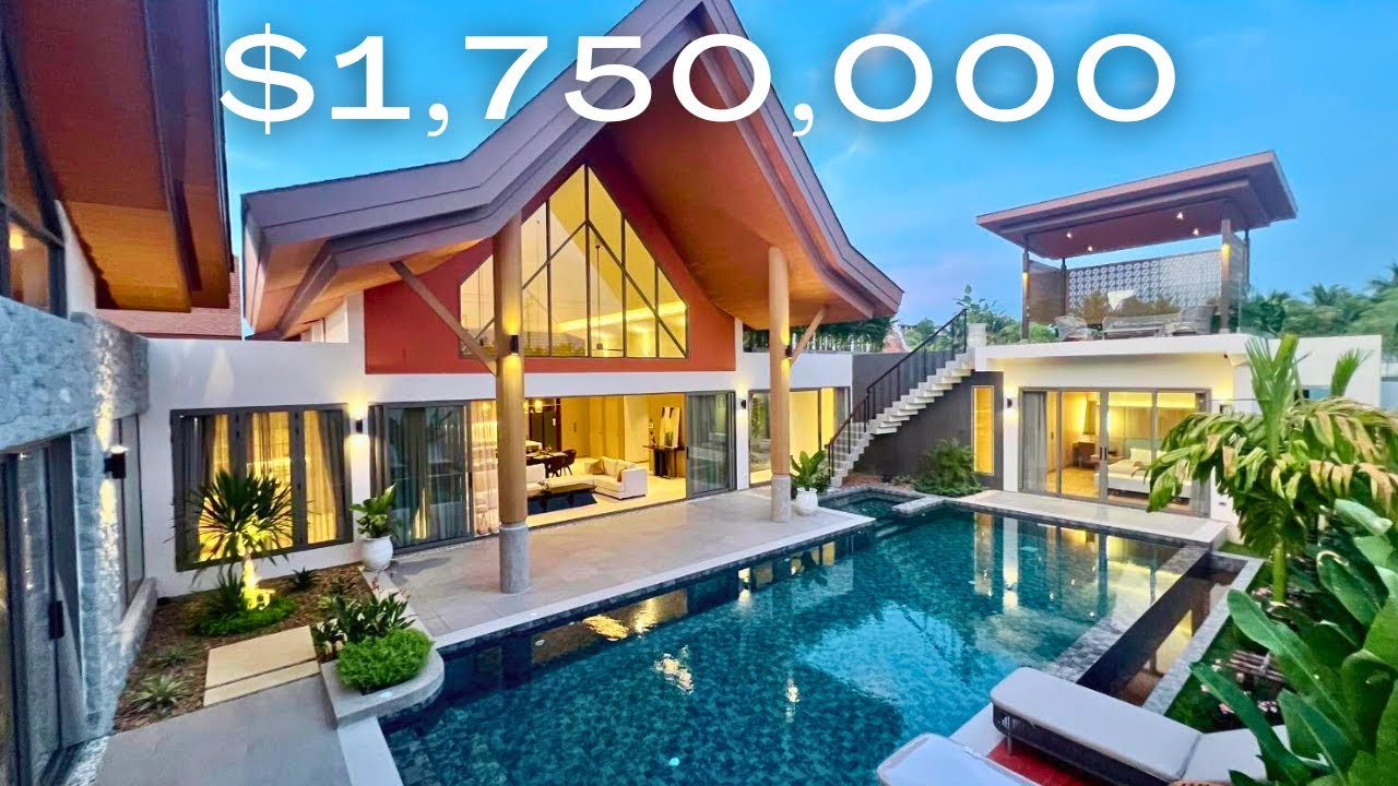 Inside a $1,750,000 Modern Architecture Home in Thailand (58M THB)