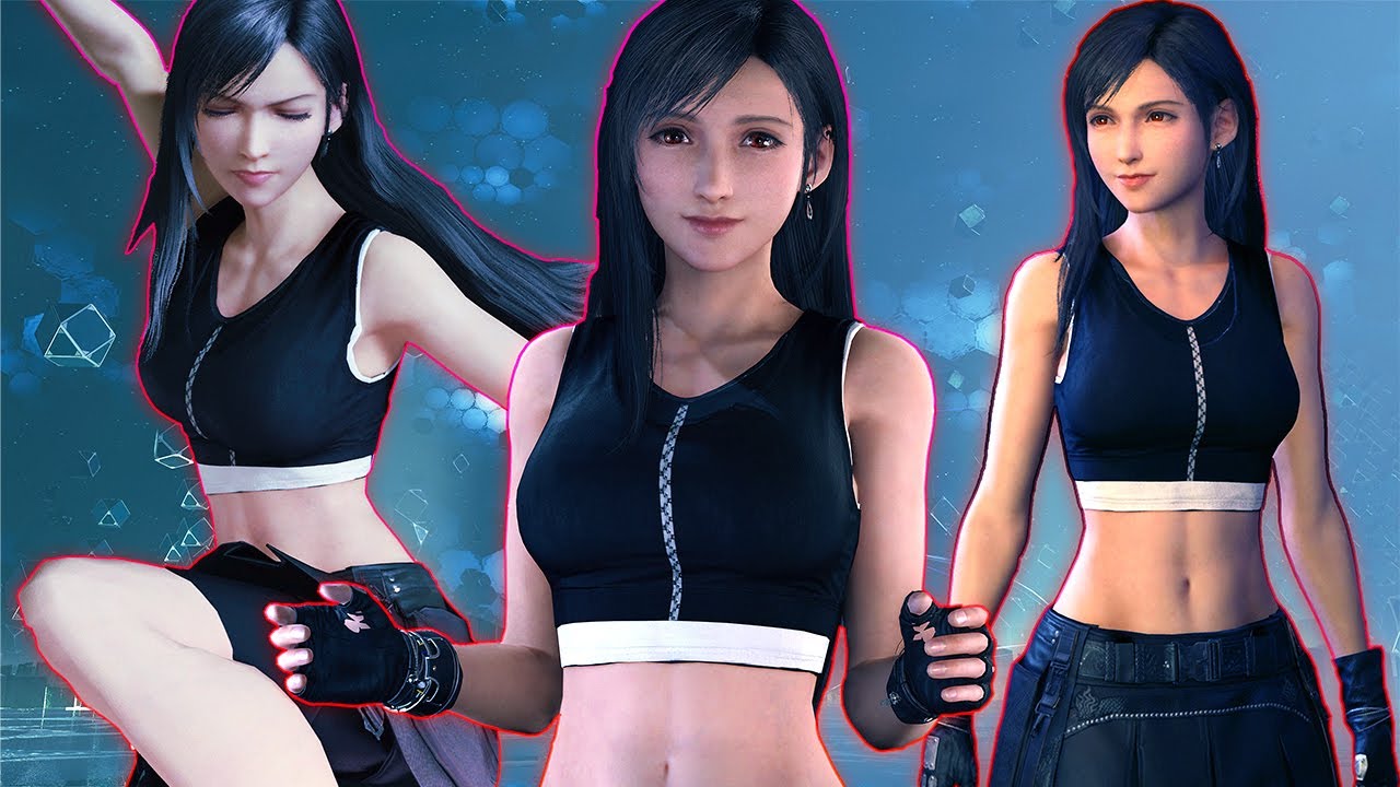 ADVENT CHILDREN outfit mod for Tifa Lockhart (kinda) FF7R PC 4k60