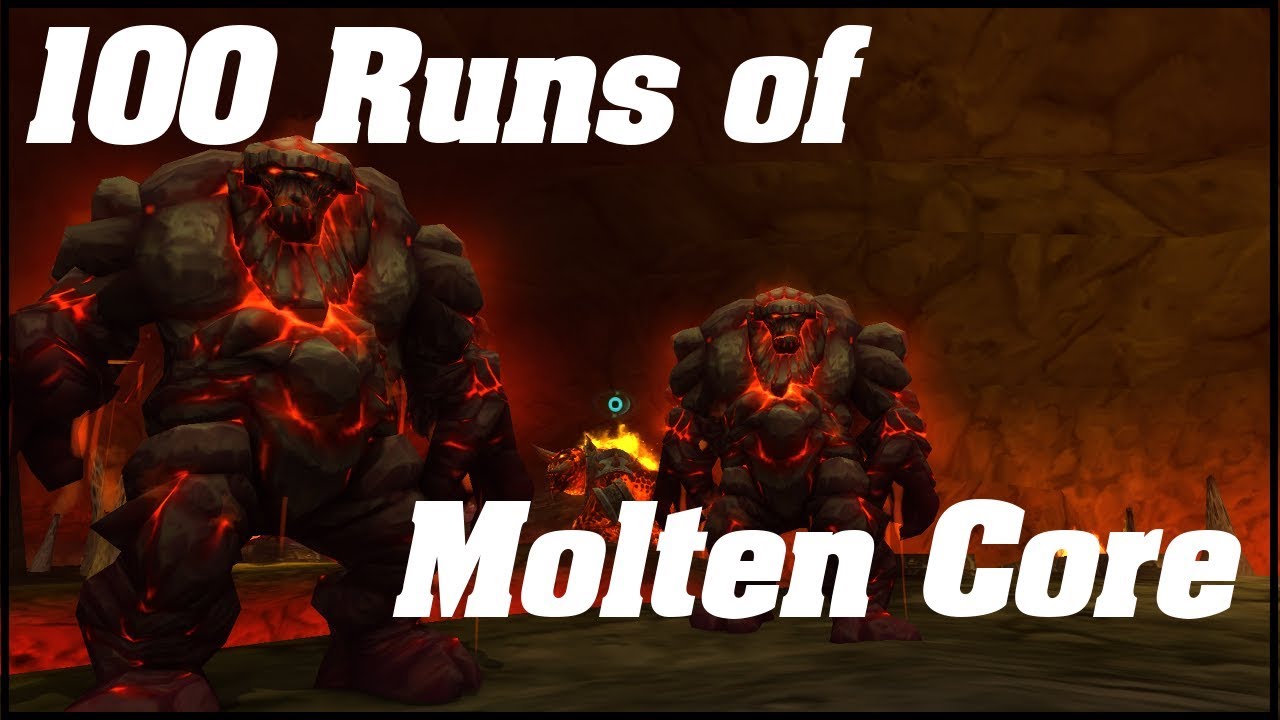 I Farmed MOLTEN CORE a 100 TIMES! This is What i Got