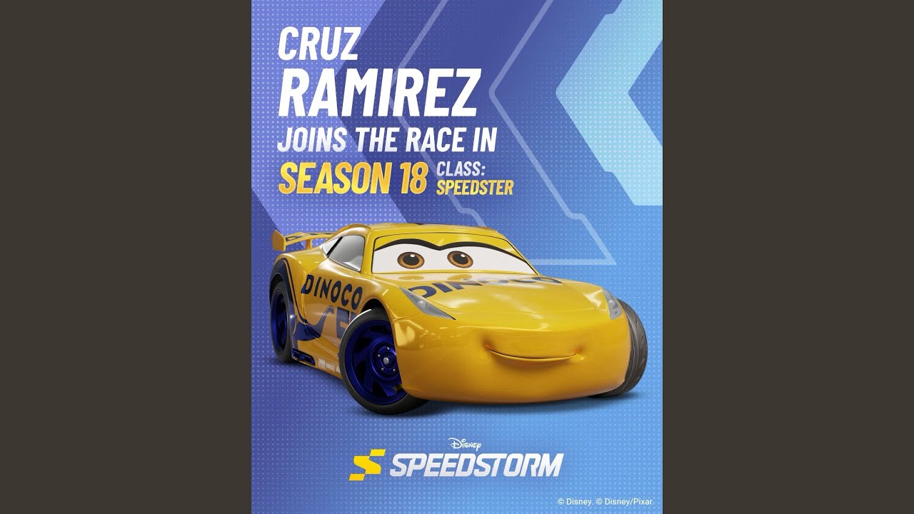Azul 🩵 Dinoco 🦖 ⚡️ 🏁 🏆 [#Speedstorm] #cars #disney #pixar 🎮🕹️📺