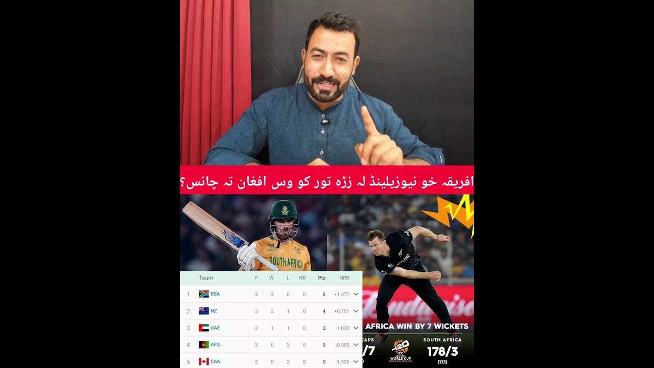 افریقہ خو نیوزیلینڈ توبگار کو😜 وس افغان تہ اخری چانس🤔