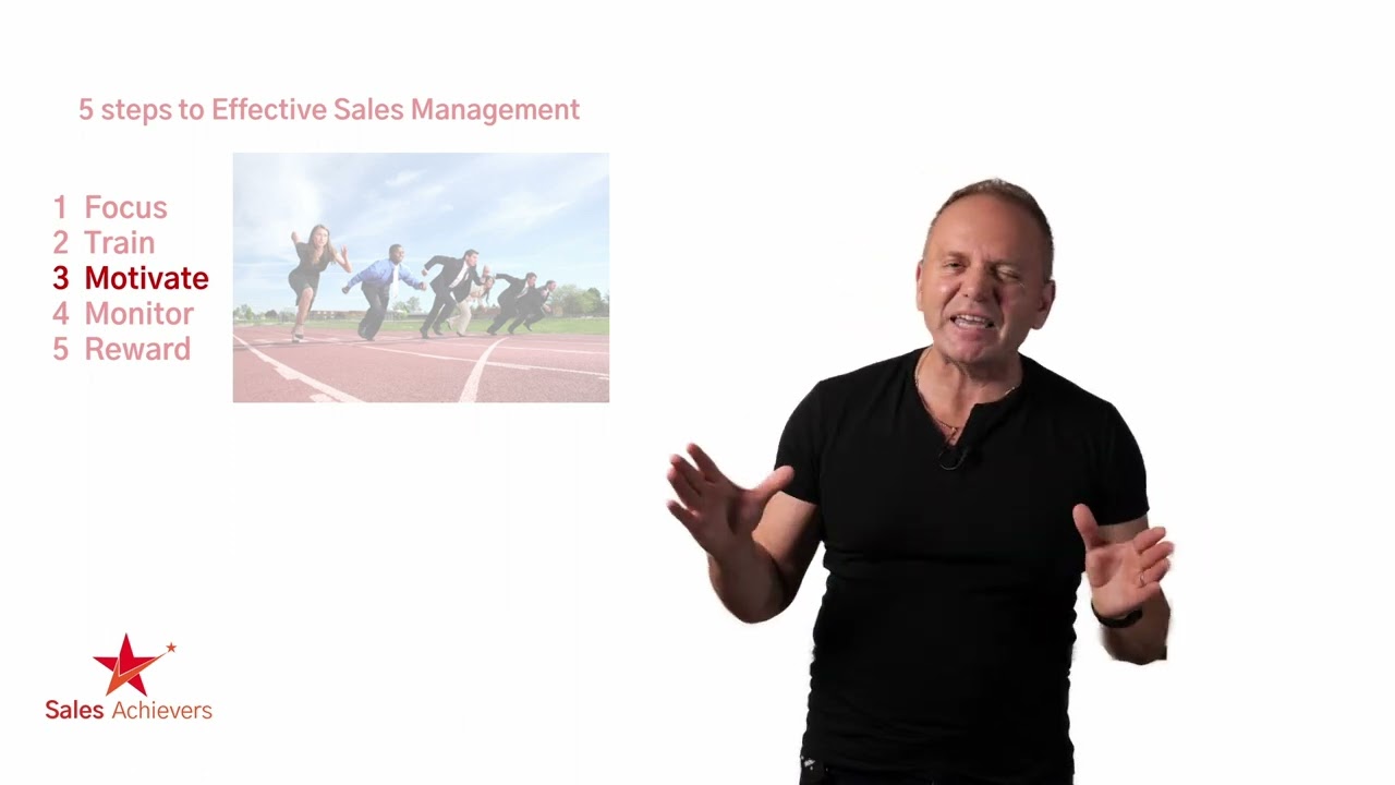 The five steps to effective sales management