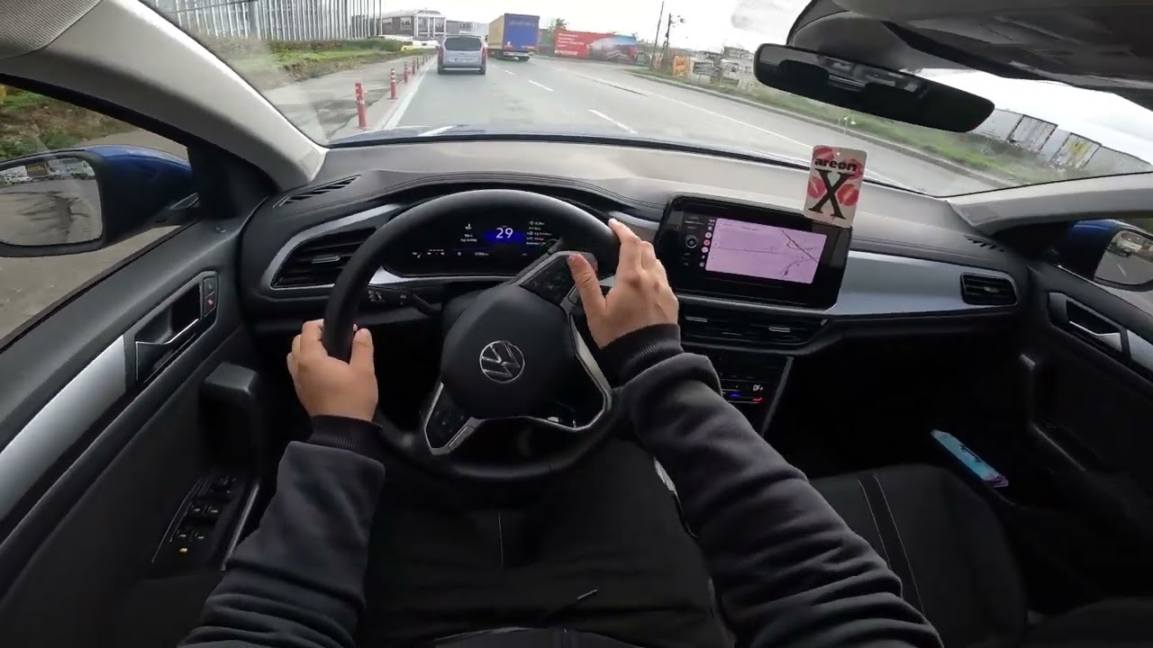 2025 Volkswagen T-Roc 1.5 TSİ 150 HP Life Package POV Driving | Elegance & Performance Test