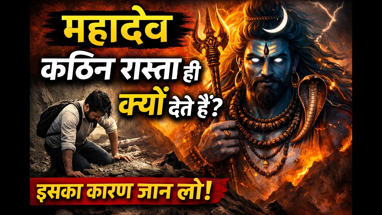 ✨महादेव अपने भक्तों को कठिन रास्ता क्यों देते हैं? सच्चाई जान लो