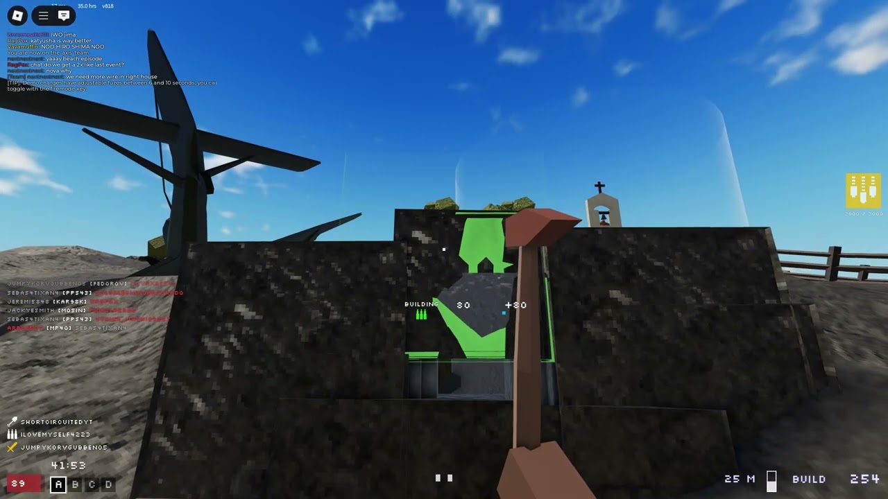 how to build a bunker in scorched earth roblox