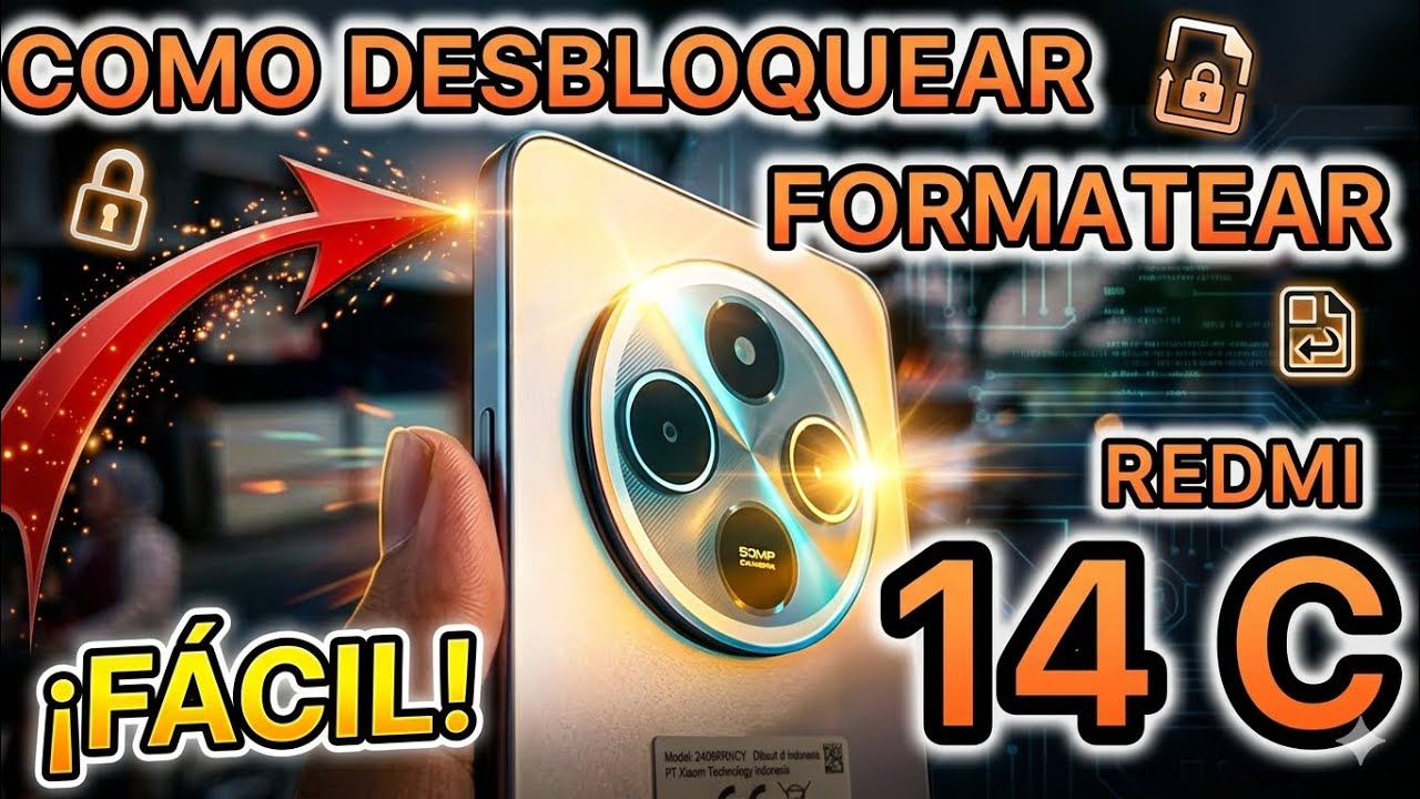Как разблокировать Redmi 14C 2025