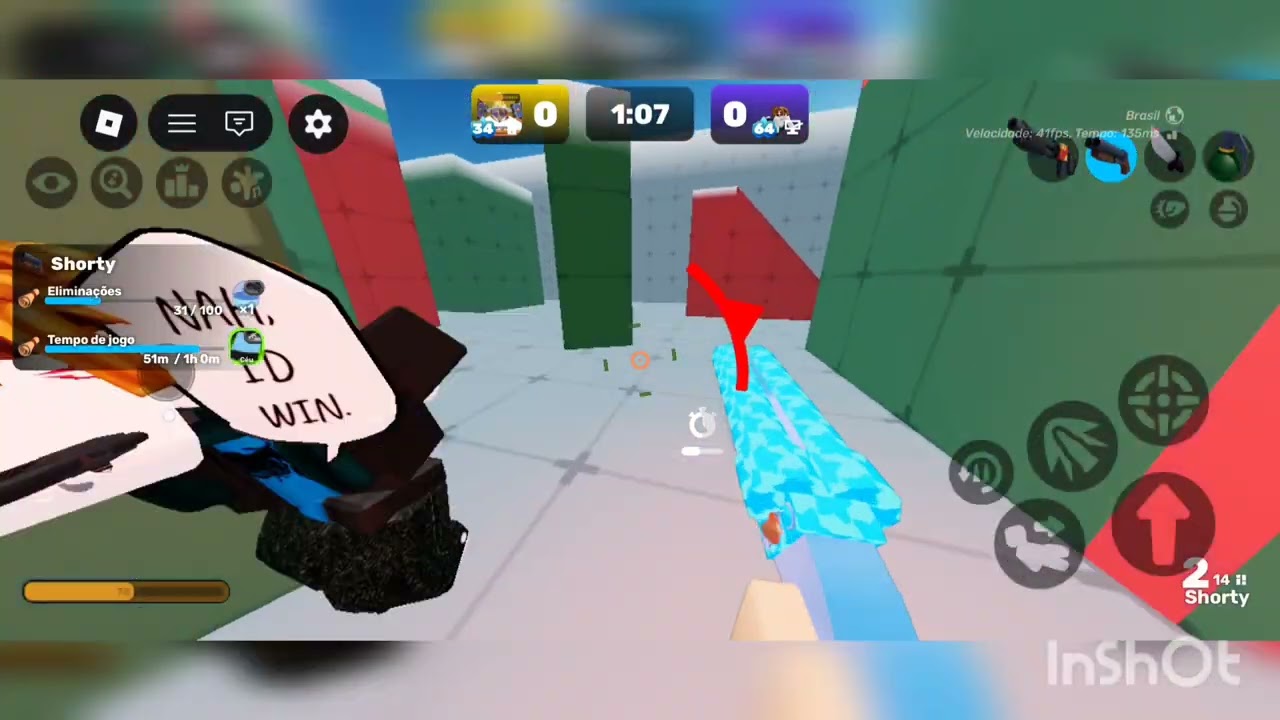 Jogando RIVALS!#roblox #rivals #rivalsgameplay #robloxedit #games