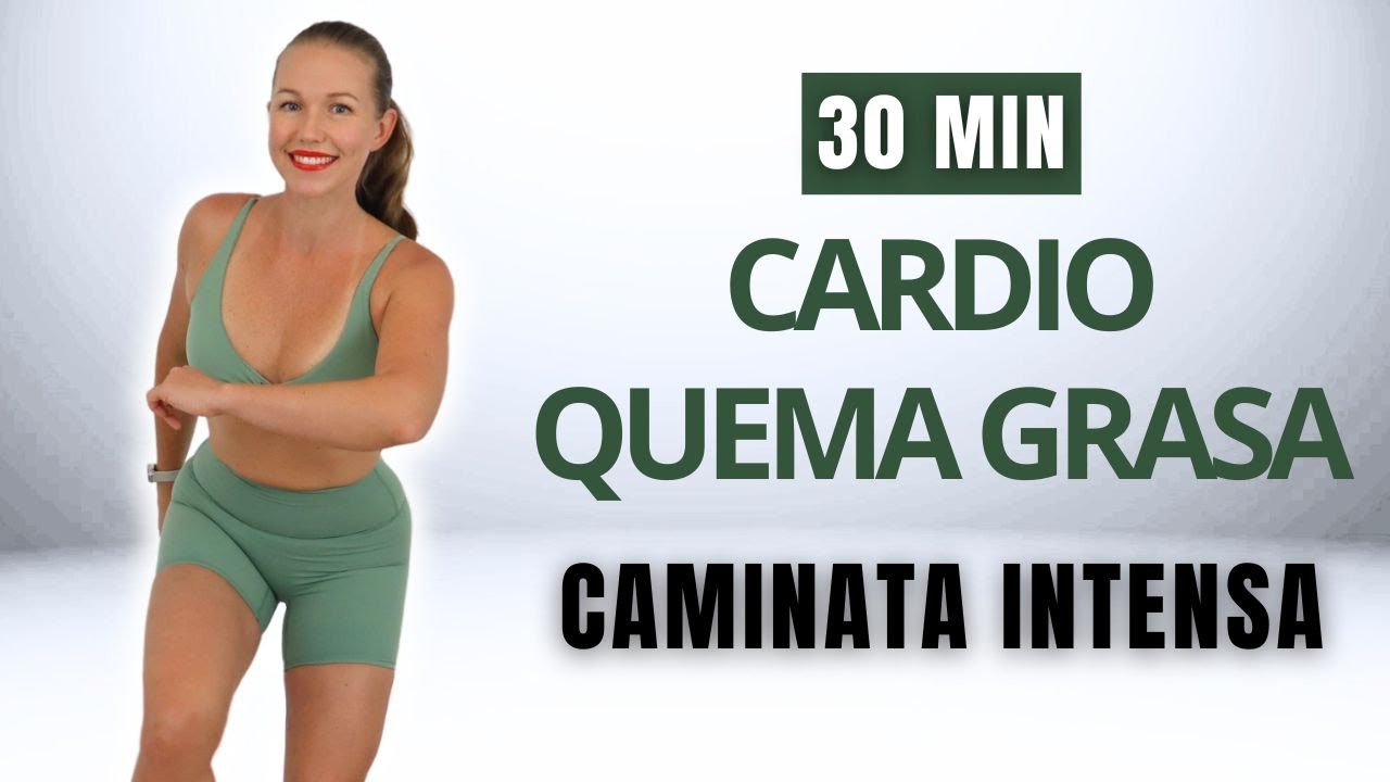 CARDIO PARA QUEMAR GRASA RÁPIDO en CASA | CAMINATA INTENSA para ADELGAZAR y BAJAR de PESO