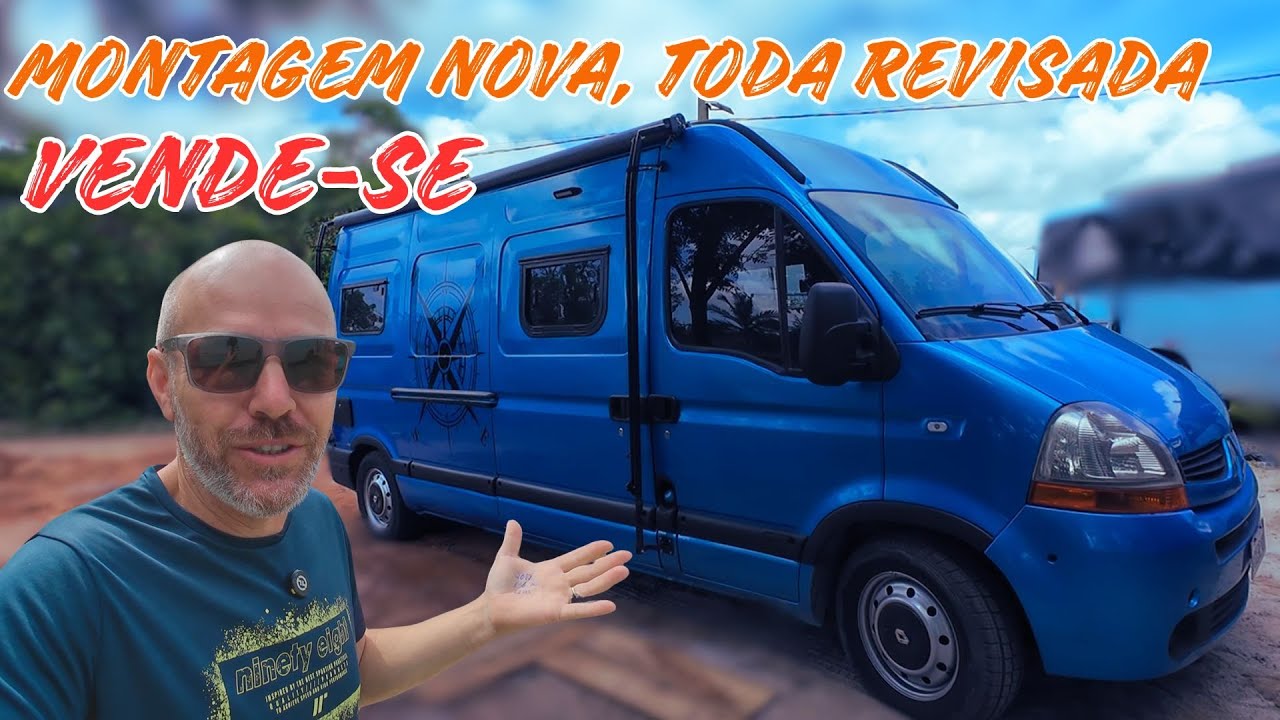 VENDIDO - MOTORHOME, MONTAGEM NOVA IMPECÁVEL