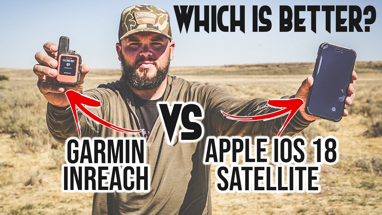 Спутниковые сообщения Apple iOS 18 против Garmin InReach | Что лучше?