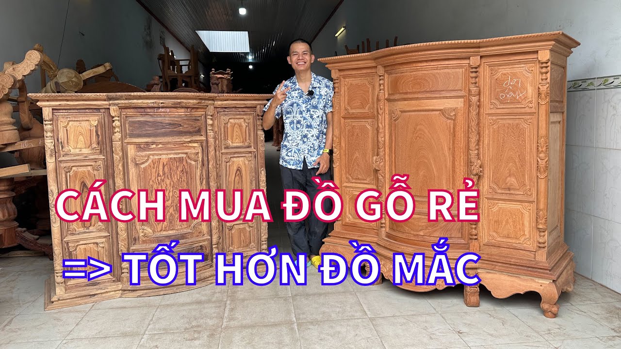 cách chọn tủ thờ gỗ đẹp chất lượng của dân làm đồ gỗ
