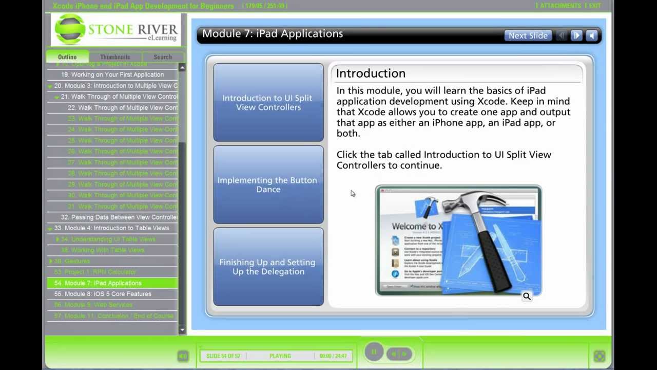 Course Navigation Instructions  |  Stone River eLearning